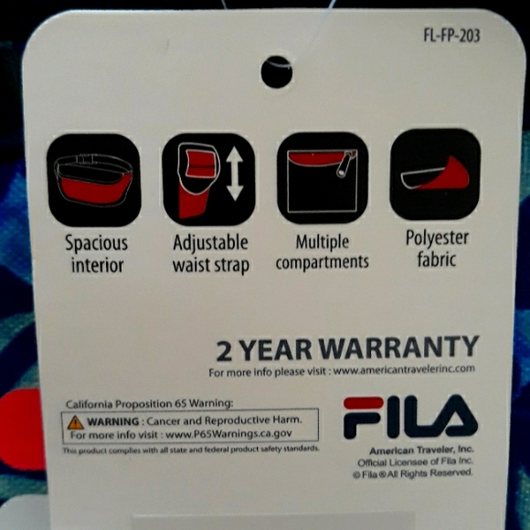 6x*Host Pick*FILA fanny pack - Picture 5 of 16